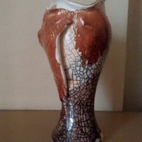 Арт ваза, керамика, снимка 1 - Вази - 33838989
