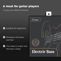 Струни за електрическа бас китара Asmuse Electric Bass Strings, снимка 4 - Китари - 39315010