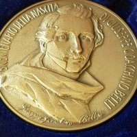 Италианска сребърна монета медал Джузепе Джоакино Бели, снимка 4 - Нумизматика и бонистика - 41482688