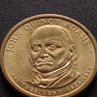 Възпоменателна монета 1 долар JOHN QUINCY ADAMS 6 президент на САЩ (1825-1829) за КОЛЕКЦИЯ 38105, снимка 2 - Нумизматика и бонистика - 40765266