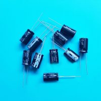 Високоволтов електролитен кондензатор 400V 10uF, снимка 4 - Друга електроника - 35761157
