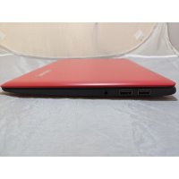 11.6" Пъргав червен лаптоп Lenovo Ideapad 110S, 128GB SSD (гаранция), Bluetooth, HDMI, 5ч. батерия, снимка 4 - Лаптопи за работа - 40762817