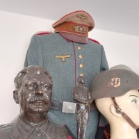 Огромен оригинален  бронзов бюст на Сталин1935-40г./бронз бронзови сребърен сребърни/, снимка 5 - Антикварни и старинни предмети - 41589572