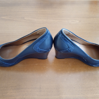 Елегантни дамски обувки от естествена кожа и лак Megias®, снимка 2 - Дамски елегантни обувки - 44571753