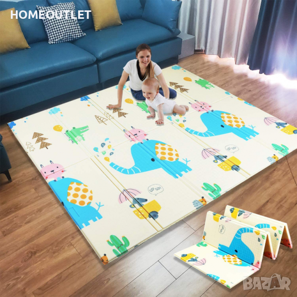 Постелка за игра / плеймат от пяна с две лица от пяна XF0310302X, снимка 1