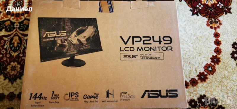 Монитор ASUS VP249 / 24inch / FHD / 144Hz, снимка 1