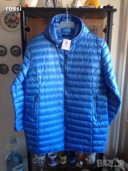 Ново немско дълго пухено яке. 90% патешки пух, 10% пера., снимка 1