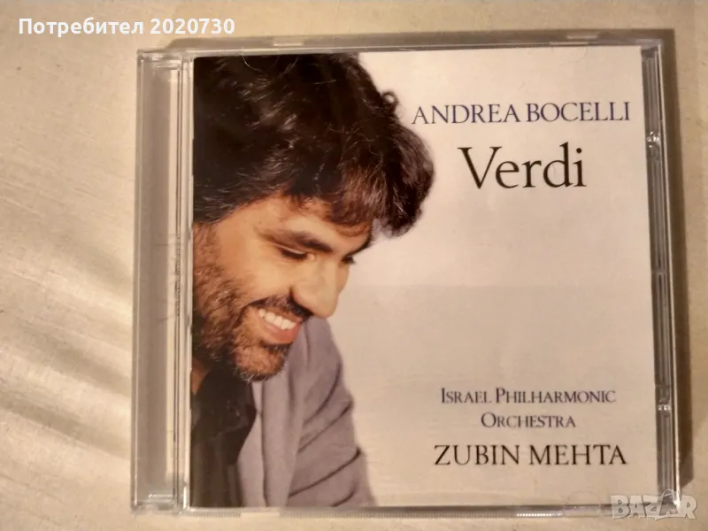 АНДРЕА БОЧЕЛИ - албум "Verdi" на CD, снимка 1