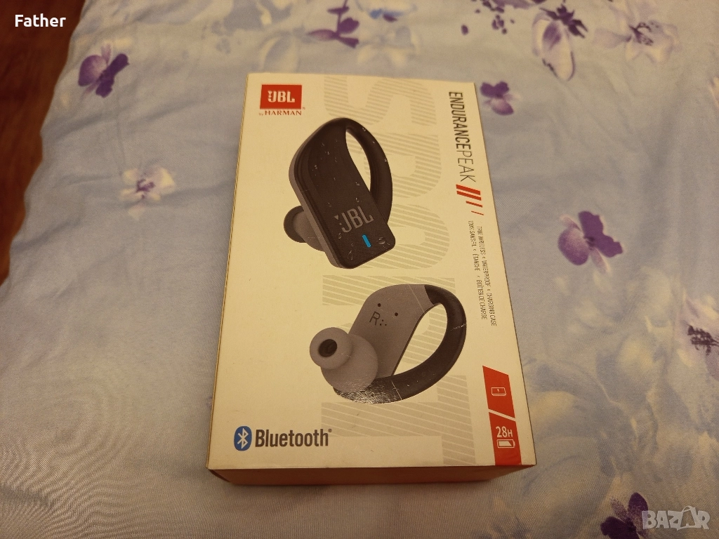 Спортни блутут аудио слушалки JBL, снимка 1