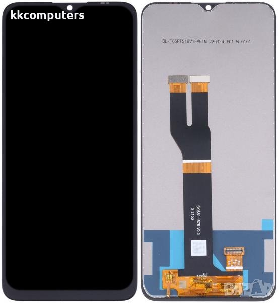 LCD дисплей за Nokia G11 / TA-1401 / G21 / TA-1418 / + тъч скрийн Черен Баркод : 102540, снимка 1