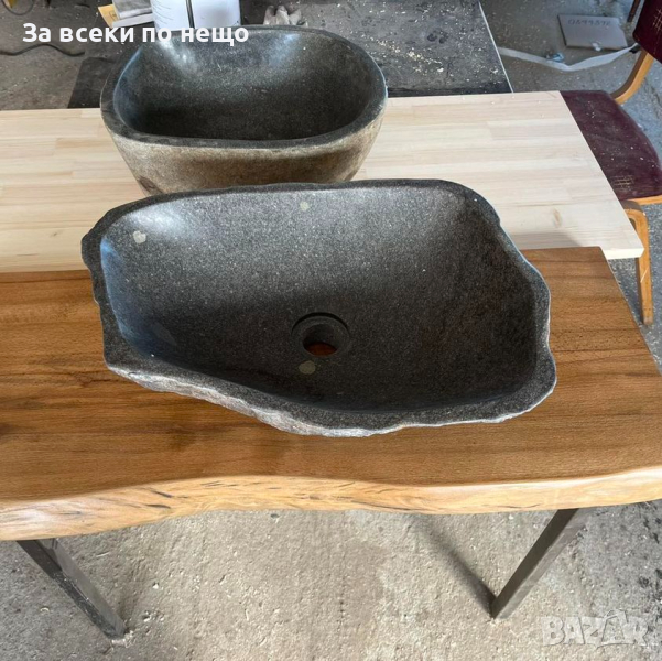 Ръчно изработена мивка от камък, снимка 1