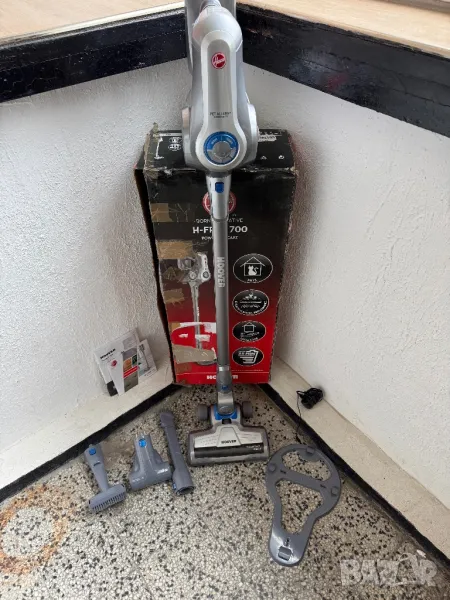 Вертикална Безжична Прахосмукачка - Hoover H-Free 700 3в1 HF722G, 22V, 190W!, снимка 1