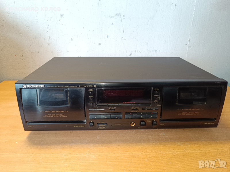 двукасетъчен дек "PIONEER CT-R503W", снимка 1