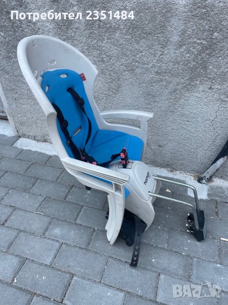 Детско столче за велосипед Hamax Smiley, снимка 1