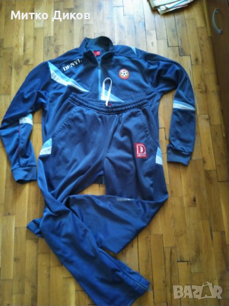 Анцуг комплект горно и долно съдийски от 90 те години на миналият век Денил оригинални размер Л, снимка 1