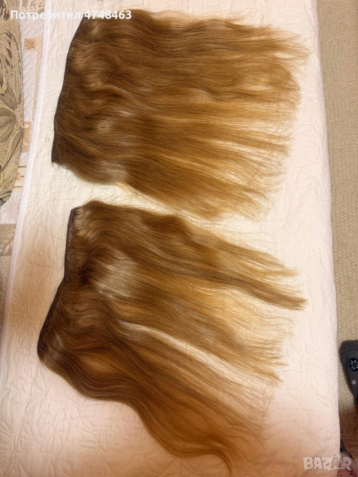 екстеишени diverso hair55см 3 броя качествени, естествена коса с четка , снимка 1