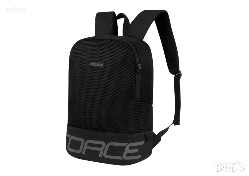 Спортна раница FORCE AMAGER 20л, черно/сива, снимка 1