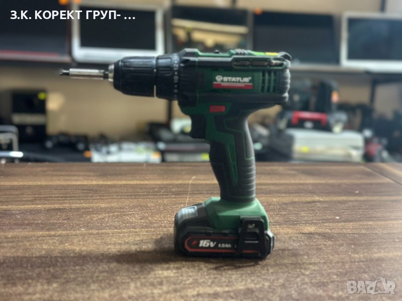 Бормашина-винтоверт STATUS C16PR Li, снимка 1