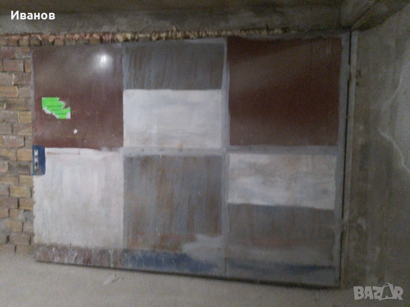 Гаражна врата еднокрила с панти 3 х2,18 м продавам, снимка 1