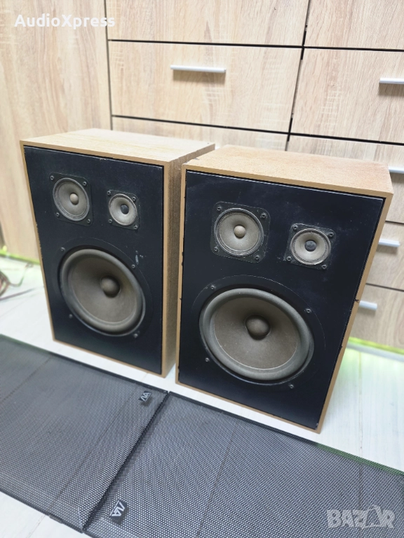 НЕМСКИ Hi-Fi ТОНКОЛОНИ – 3-лентови, хард звук 🔥 💰 90 лв  Бюджетни немски Hi-Fi тонколони, не са лъ, снимка 1