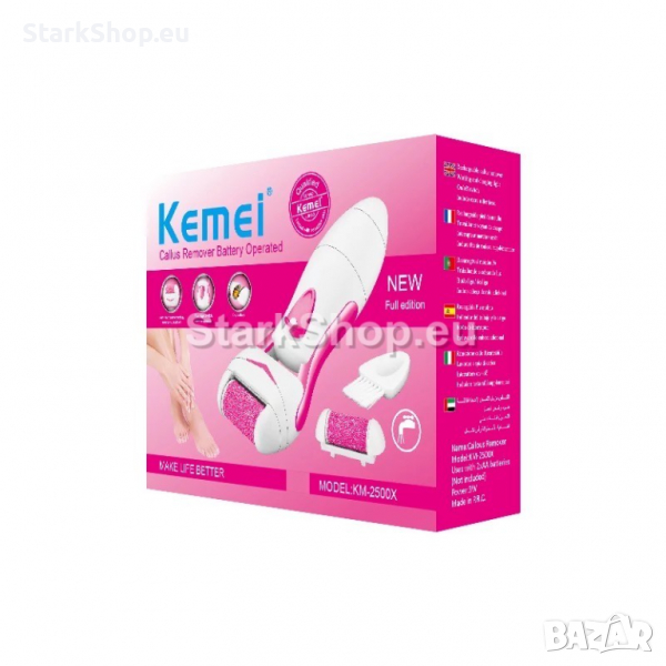 Електрическа пила за пети Kemei KM-2502X, снимка 1