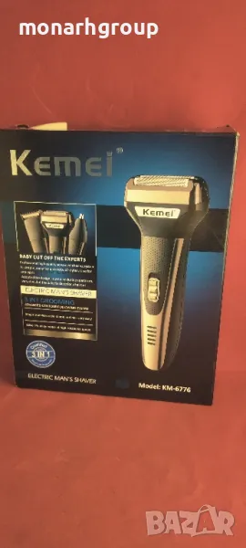 Машинка за бръснене и подстригване Kemei KM-6776, 3 в 1, снимка 1