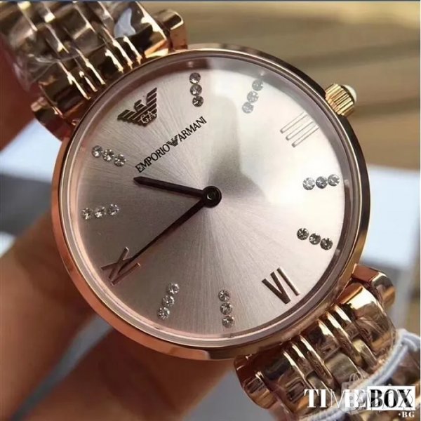 Emporio Armani AR11059 Gianni T-Bar. Нов дамски  часовник, снимка 1