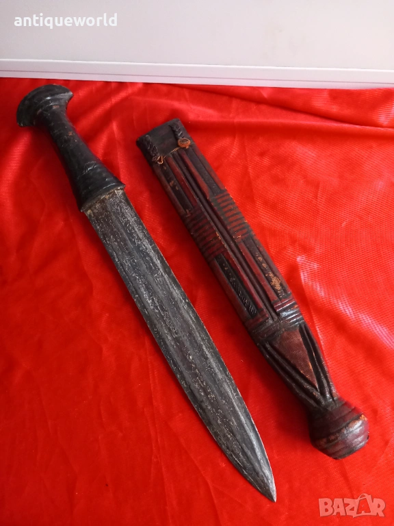 Голяма Стара ТУАРЕГСКА Кама. Острие Нож, снимка 1