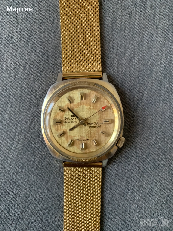 Швейцарски механичен часовник Ferel, снимка 1