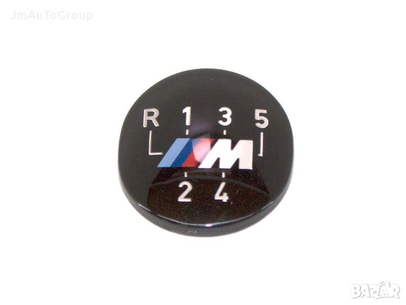 Емблема M за скоростен лост за BMW E24 / E28 / E30 / E32 / E34 / E36 / E38 / Z1, снимка 1
