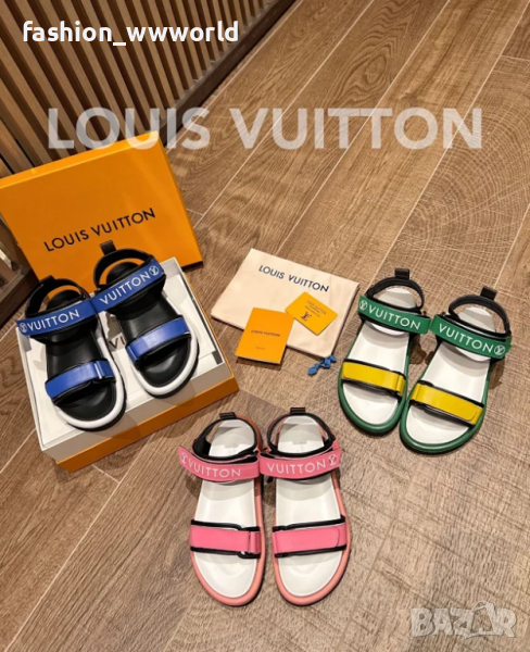 Дамски сандали LOUIS VUITTON (35-40) - реплика, снимка 1