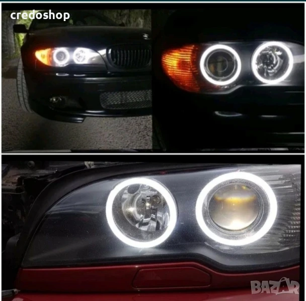 Angel Eyes LED COTTON За BMW E46 Coupe, снимка 1