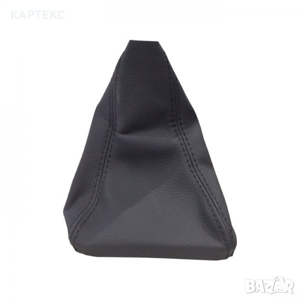 Маншон за скоростен лост за БМВ Е60 - ЧЕРЕН, снимка 1