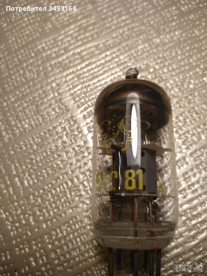 Радиолампа ЕСС81, снимка 1