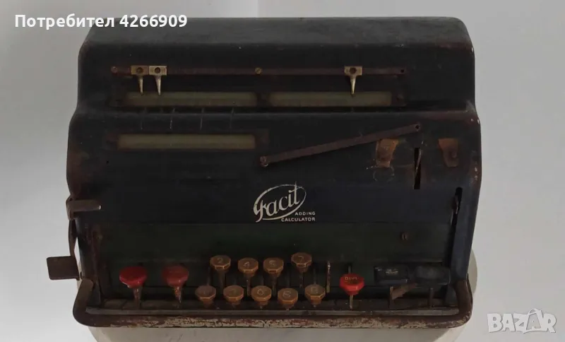 Ретро сметачна машина FACIT , снимка 1