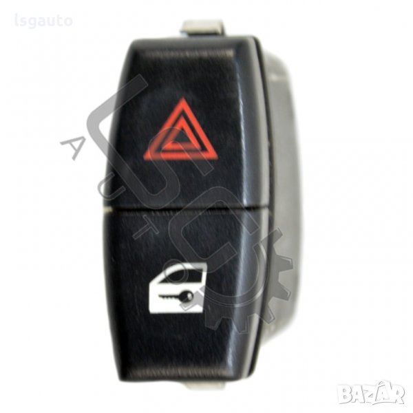 Бутон аварийни светлини BMW  5 Series (E60,E61) 2003-2010 B010222N-214, снимка 1