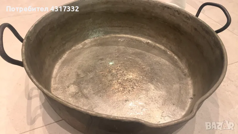  Mеден съд за готвене, снимка 1