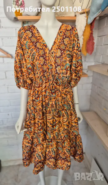 Копринена рокля, снимка 1