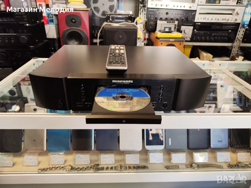 CD Player Marantz CD 6005 с оригинално дистанционно. В отлично техническо и визуално състояние., снимка 1