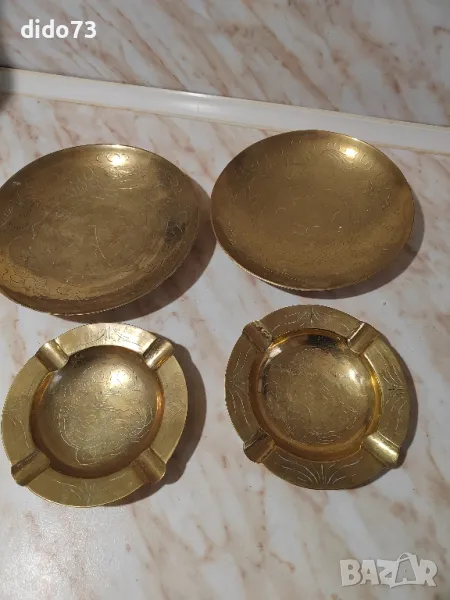 Лот месингови предмети., снимка 1