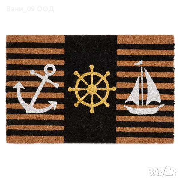 Изтривалка за врата с морска тематика, снимка 1