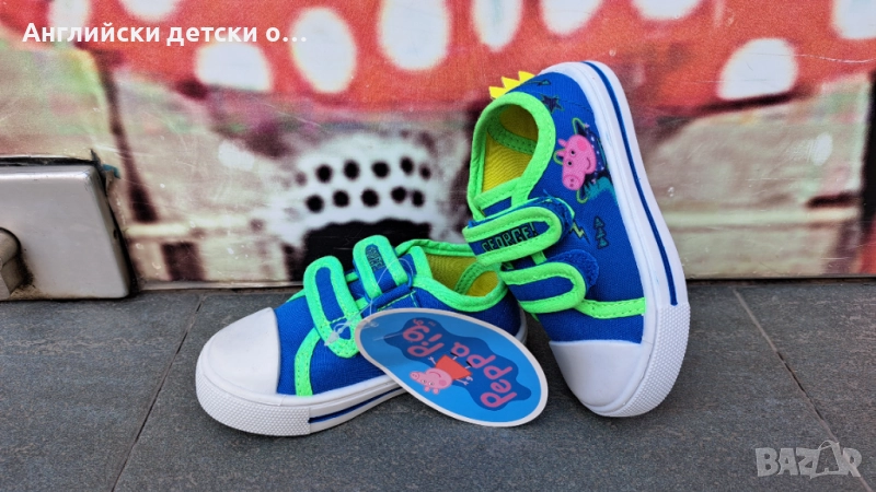 Английски детски кецки -Pepa Pig, снимка 1