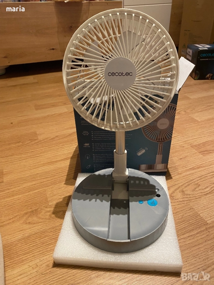 Cecotec Преносим телескопичен вентилатор , снимка 1