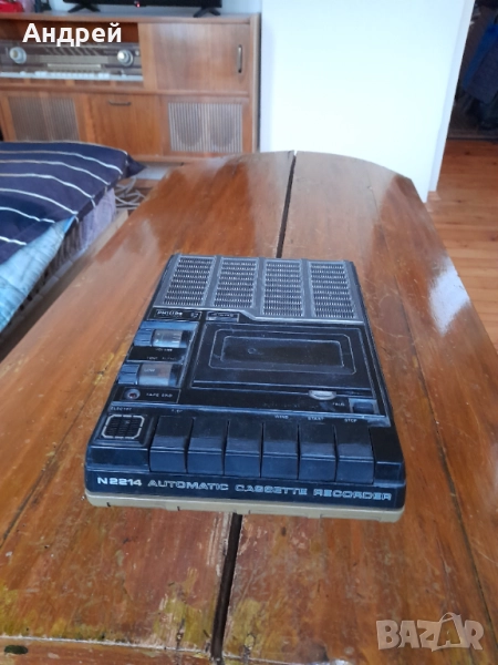 Стар касетофон Philips N2214, снимка 1