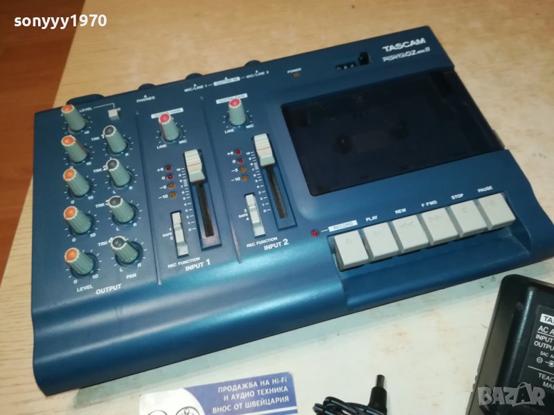 tascam 02mkII MINI STUDIO PORTA-внос swiss 0807231937, снимка 1