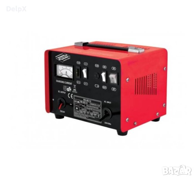 Мрежово комбинирано зарядно RD-BC12 за оловни акумулатори с кабели 12V/24V 92-210Ah, снимка 1