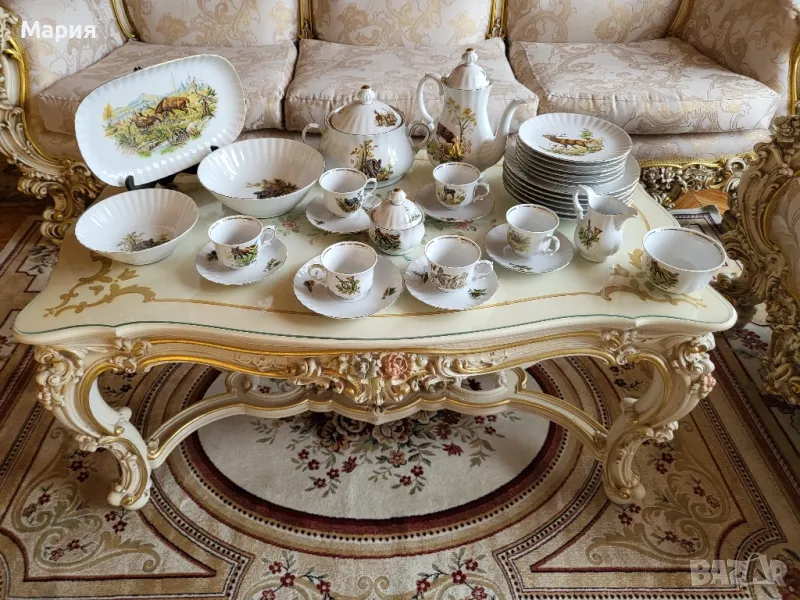 Ловен сервиз за хранене и чай , снимка 1