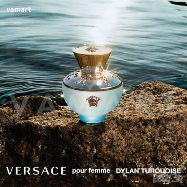 Versace Dylan Turquoise Pour Femme Eau de Toilette 100ml дамски, снимка 1