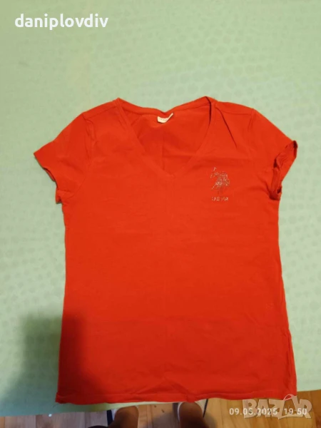 USPA дамска тениска в перфектно състояние, снимка 1