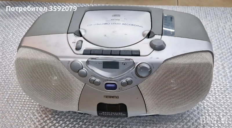 Касетофон Philips Az1008, снимка 1
